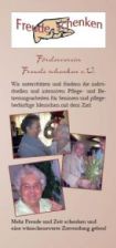Flyer Freude schenken e.V.